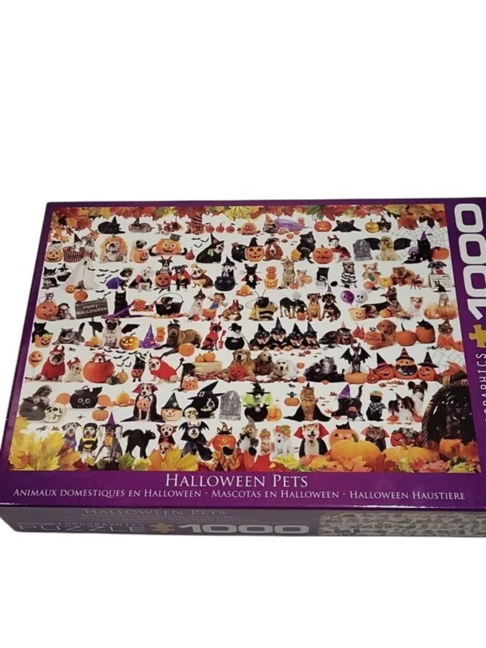 Halloween Pets 1000-Piece Jigsaw Puzzle By Eurographics